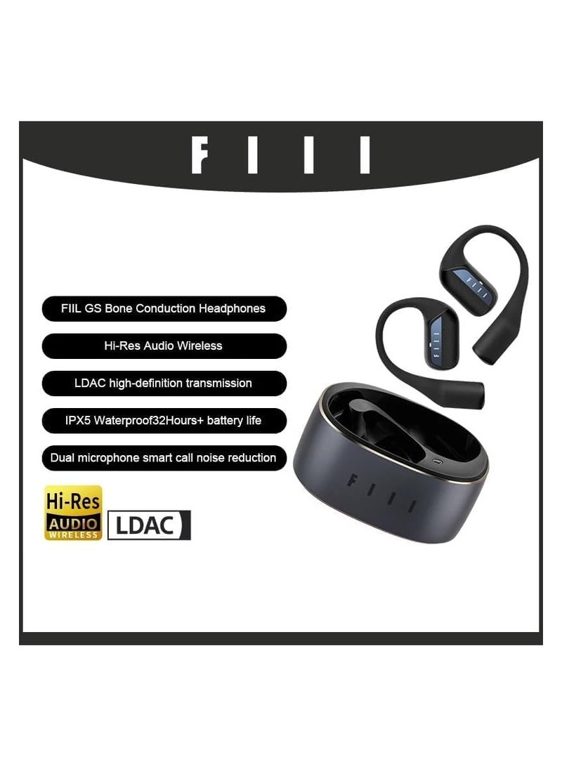 FIIL GS Open Earbuds Bluetooth 5.3 Bone Conduction Headphones