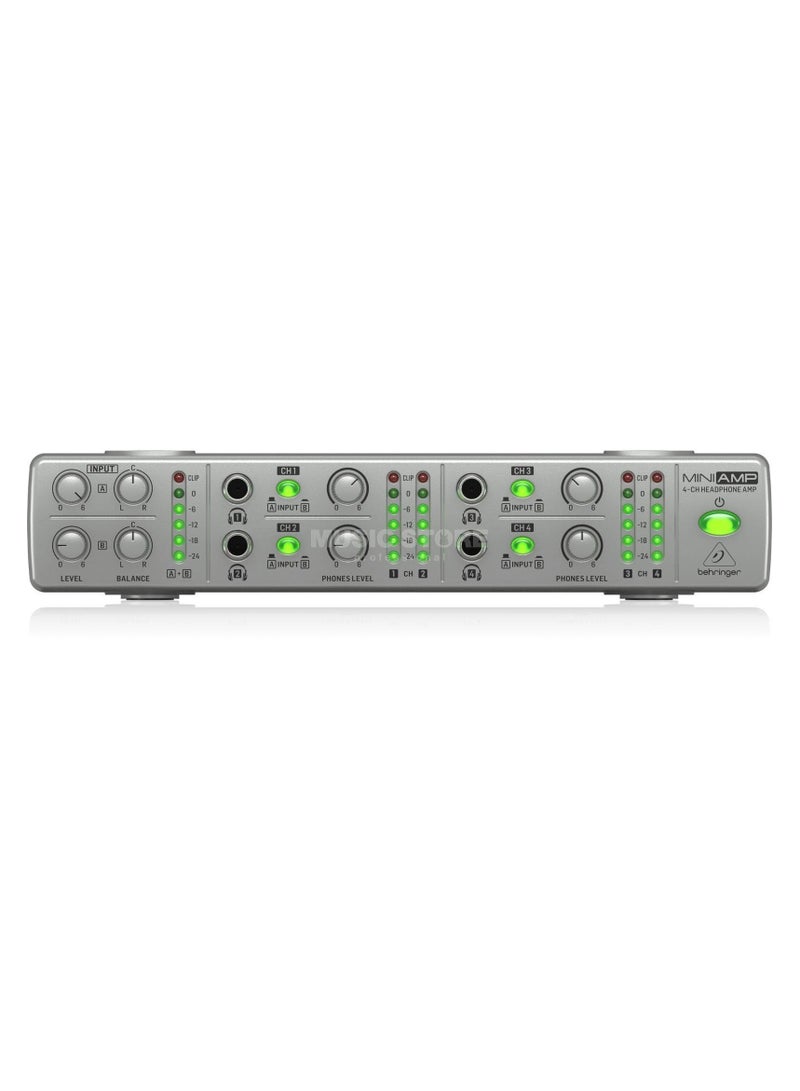 Behringer AMP800V2 Stereo Headphone Amplifier 4 Channel