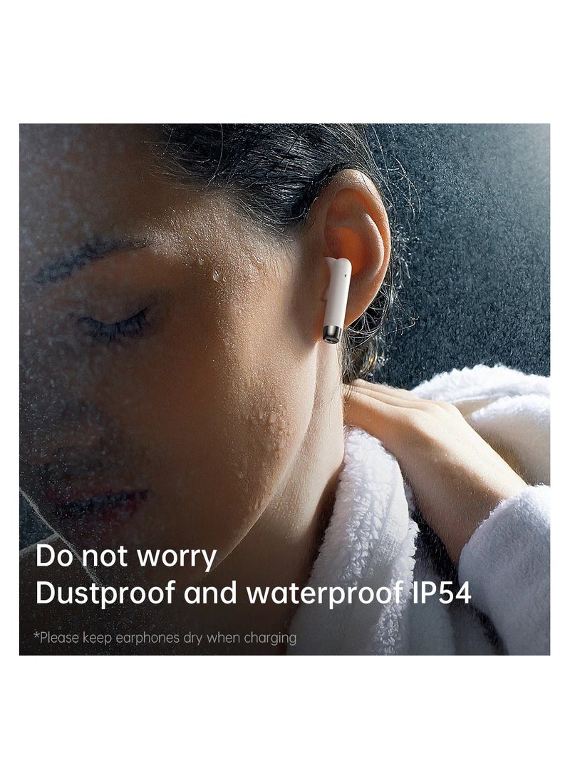 MCDODO N1 TWS Bluetooth 5.1 Earbuds - IP54 Waterproof, Active Noise Cancellation, Hi-Fi Sound, Lightweight Sports Earphones