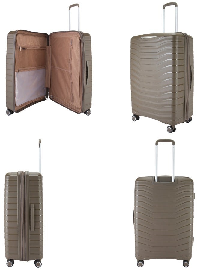 Pierre Cardin Luggage Lightweight Suitcase for Travel,