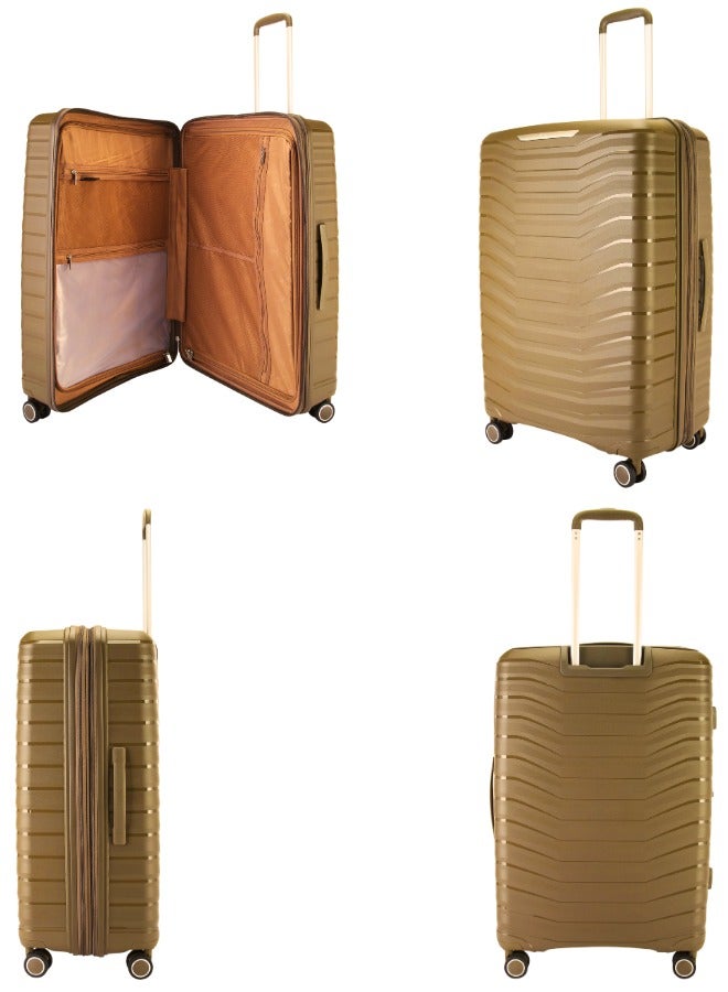 Pierre Cardin Luggage Lightweight Suitcase for Travel,