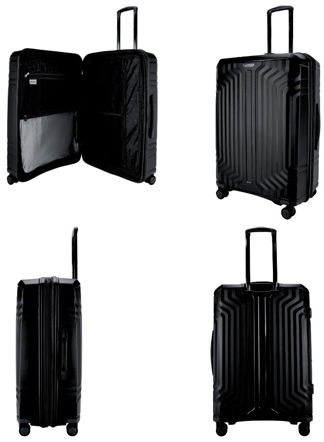 Sonada Hardside Luggage Set of 3 Expandable PP Material With Double Zipper, ANTI Theft Lock