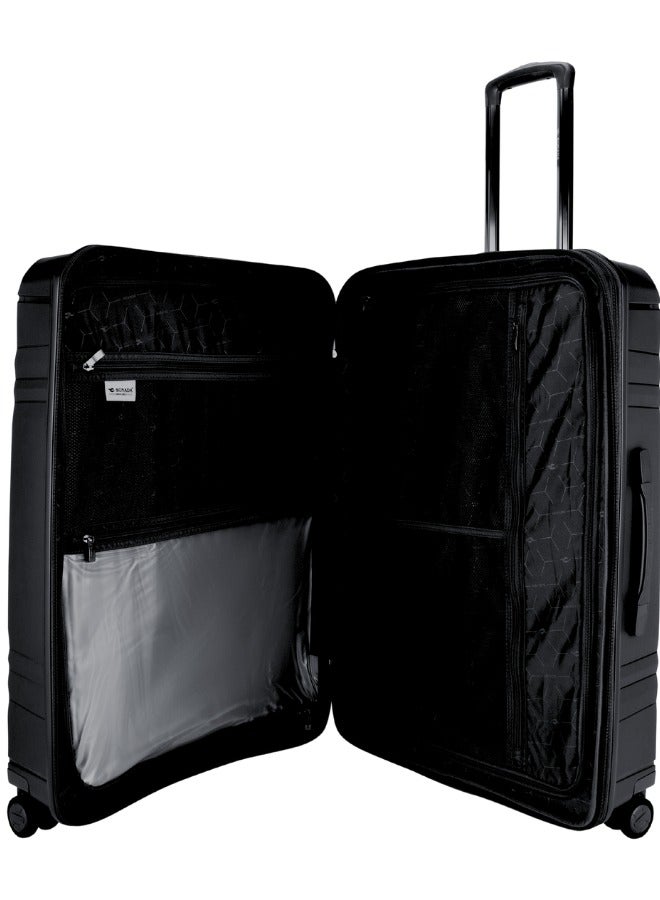 Sonada Hardside Luggage Set of 3 Expandable PP Material With Double Zipper, ANTI Theft Lock