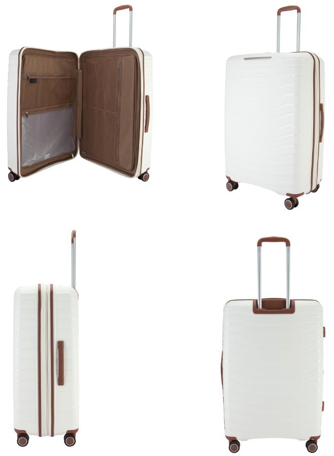 Pierre Cardin Luggage Lightweight Suitcase for Travel,