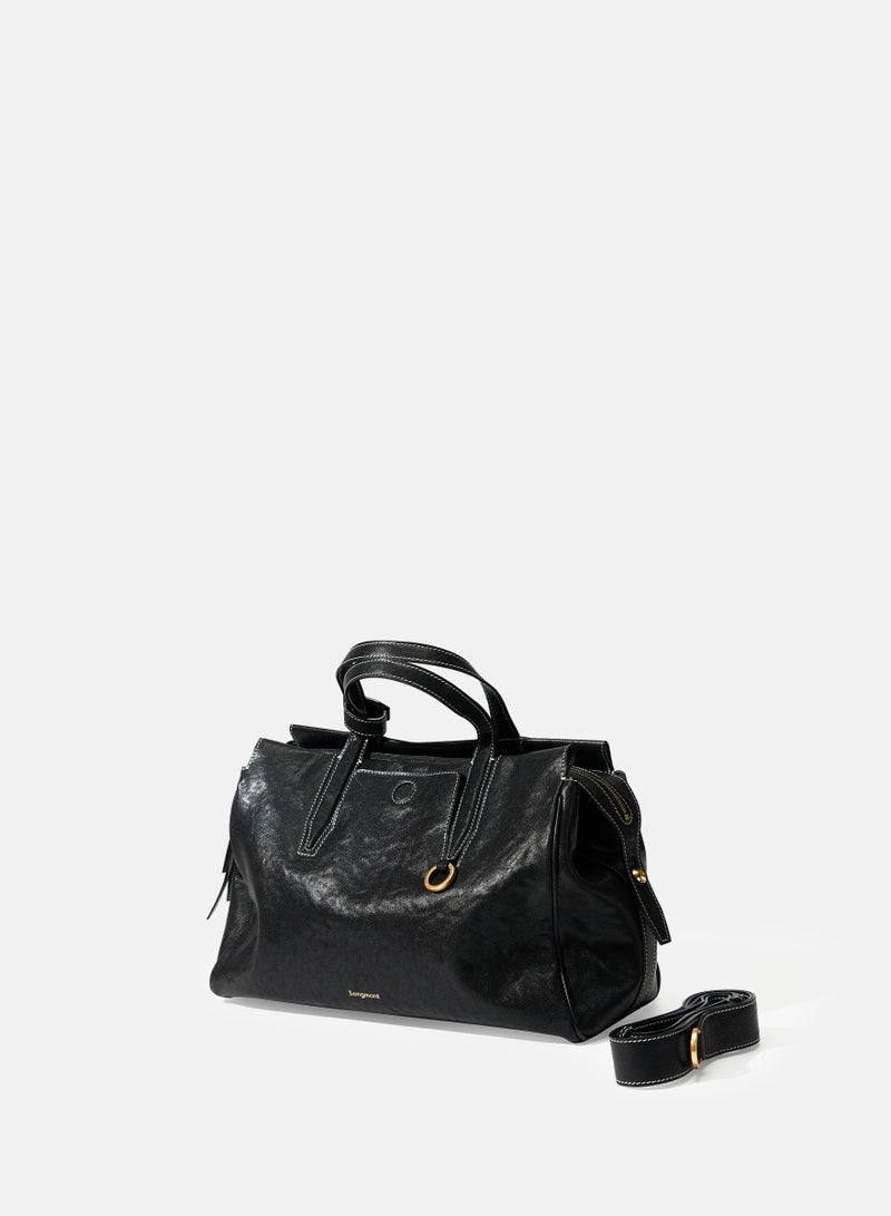 Simple retro small travel bag