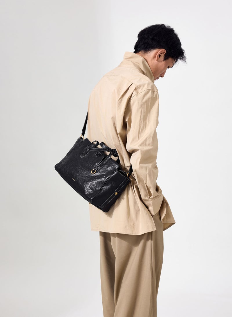 Simple retro small travel bag