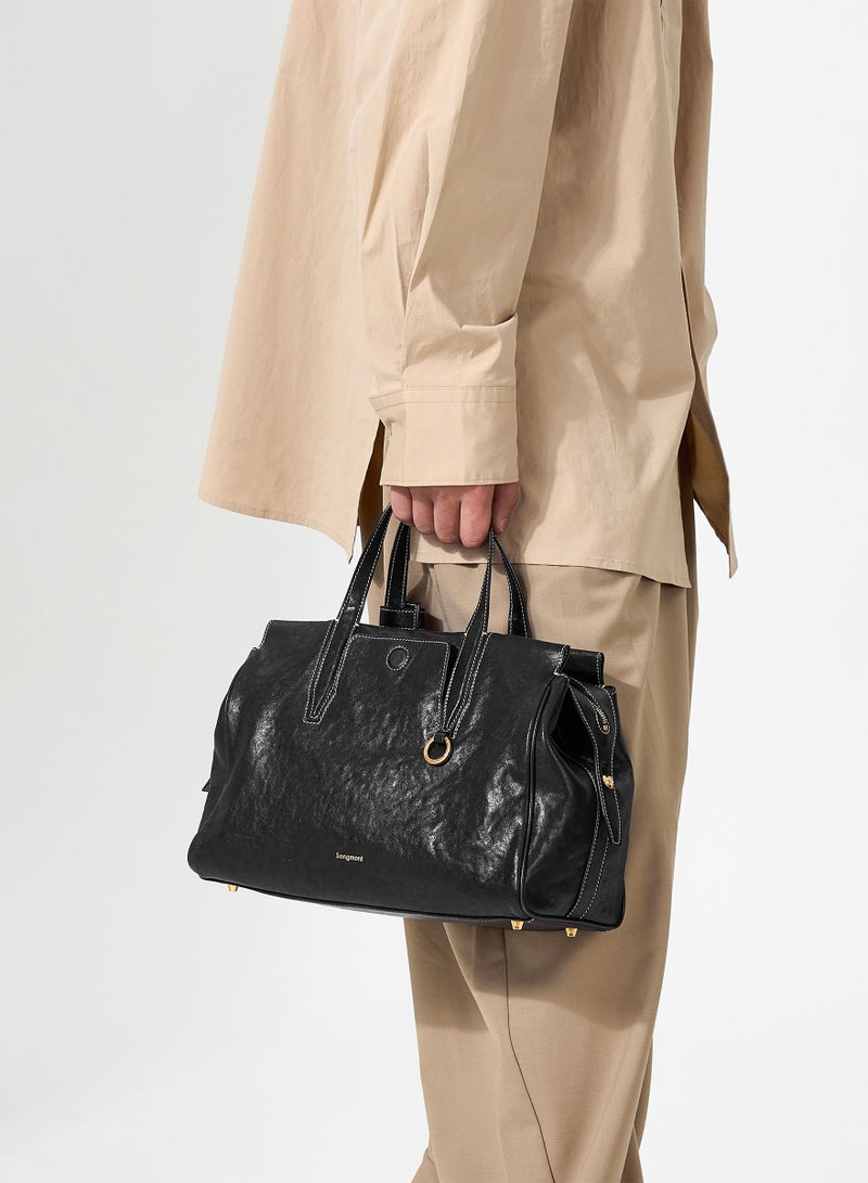 Simple retro small travel bag