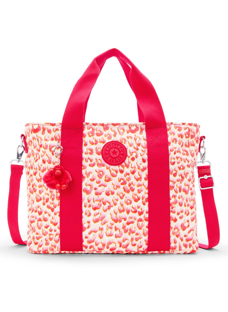 Kipling Minta L Latin Cheetah Large Tote Bag