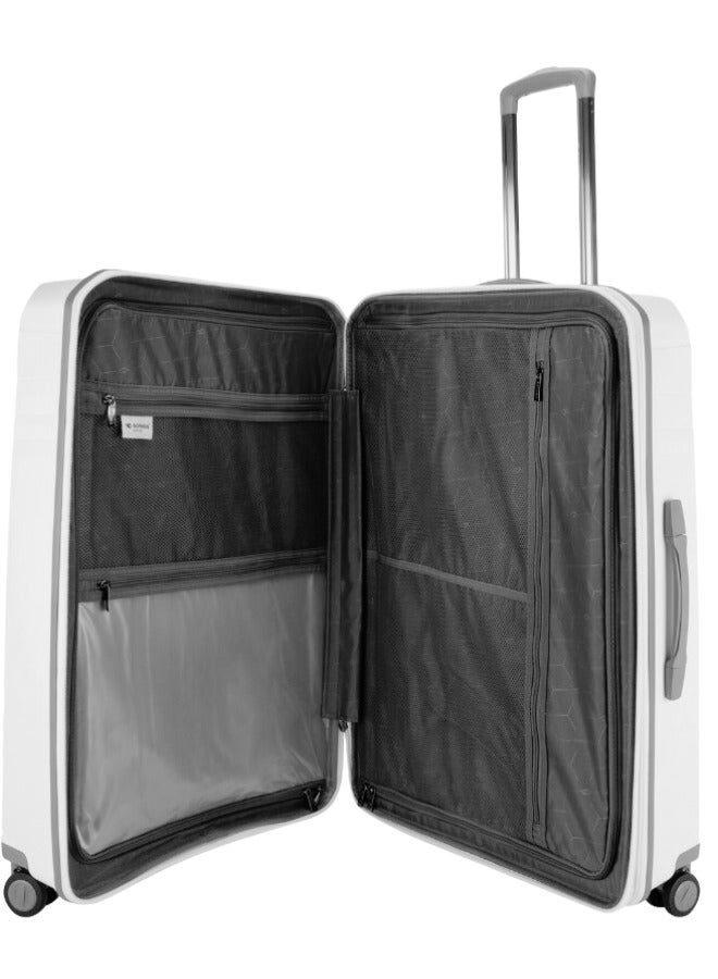 Sonada Unbreakable Luggage Unisex ,Double Zipper ,Expandable, TSA Lock With 4 Double Silent Wheels Set of 4 (Black)