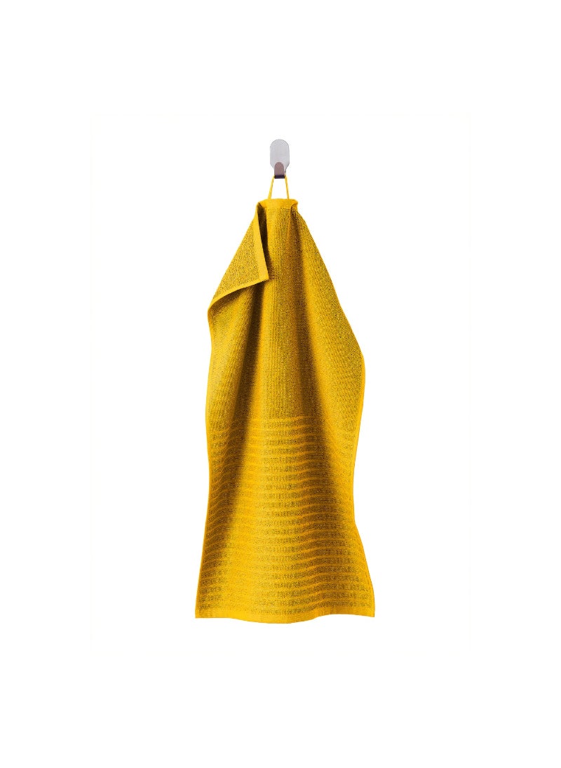 Hand Towel Soft and Absorbent Bathroom Essential Golden Yellow 40x70 cm