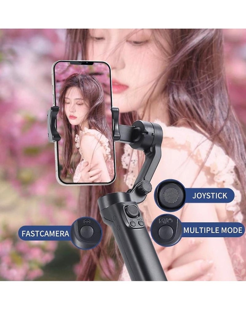 L7C Pro Smartphone Stabilizer: Professional 3-Axis Gimbal with Selfie Stick Function