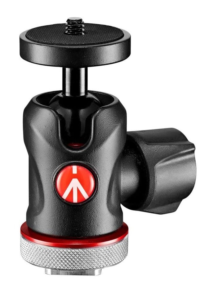 Manfrotto MH492LCD-BH Centre Ball Head with Cold Shoe Mount