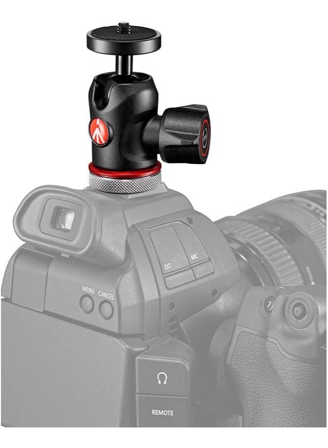 Manfrotto MH492LCD-BH Centre Ball Head with Cold Shoe Mount