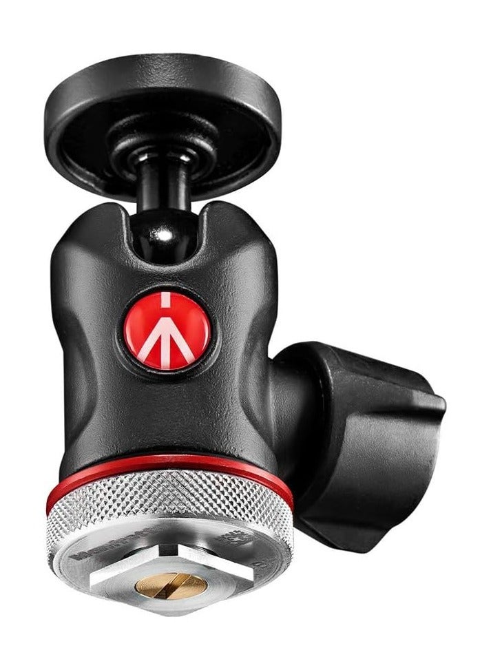 Manfrotto MH492LCD-BH Centre Ball Head with Cold Shoe Mount