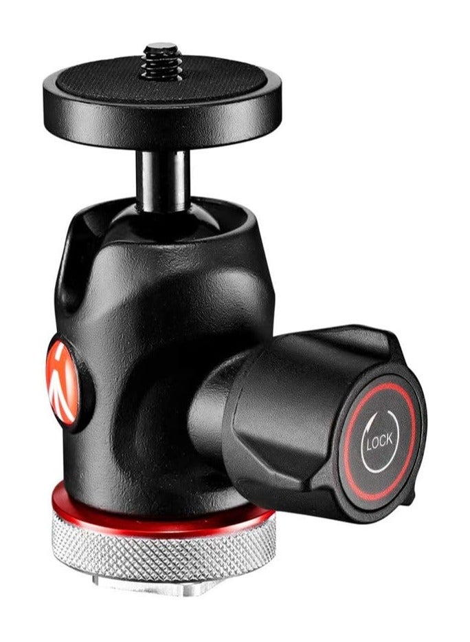 Manfrotto MH492LCD-BH Centre Ball Head with Cold Shoe Mount