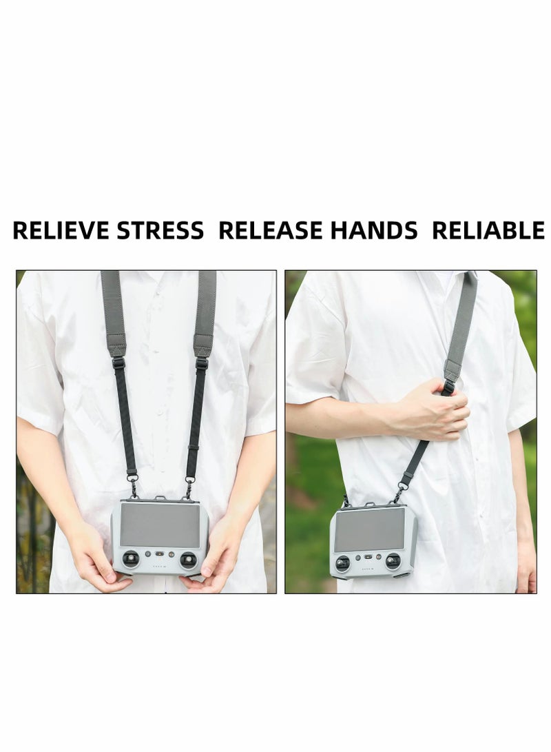 Neck Lanyard for DJI Mini 3 Pro Drone - Hands-Free Design with Durable Aluminum Alloy Hook Clip Buckle for Convenient Carrying and Easy Access.