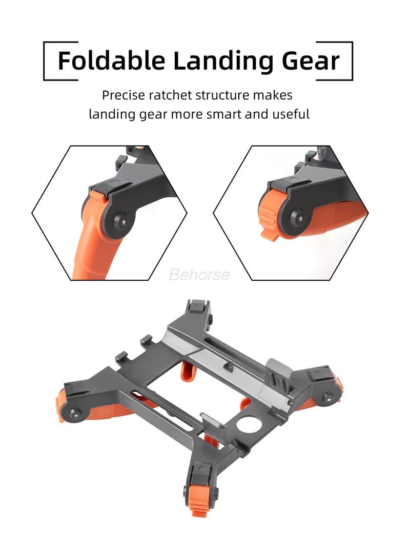 Extended 38mm Landing Gear for DJI Mavic 3 - Foldable Lifting Stand and Leg Protector for Enhanced Stability and Safety - Essential Drone Accessory