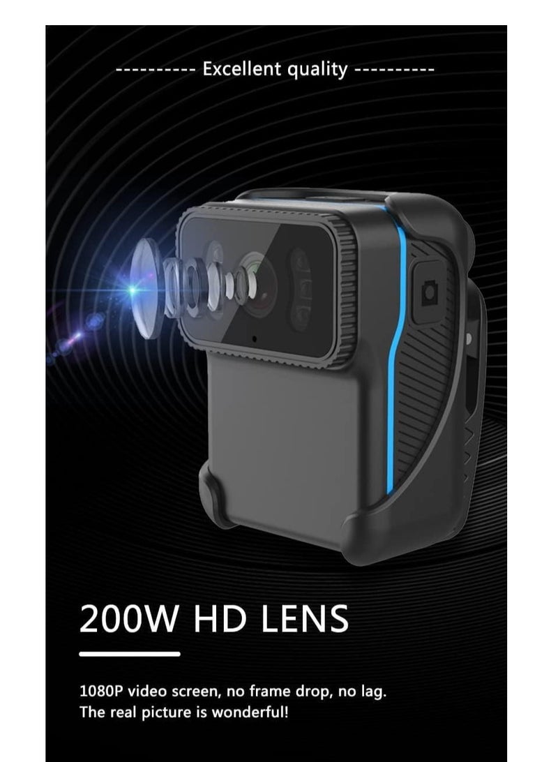 Wearable Mini WIFI Body Camera with Night Vision and Audio Recording for Law Enforcement and Security