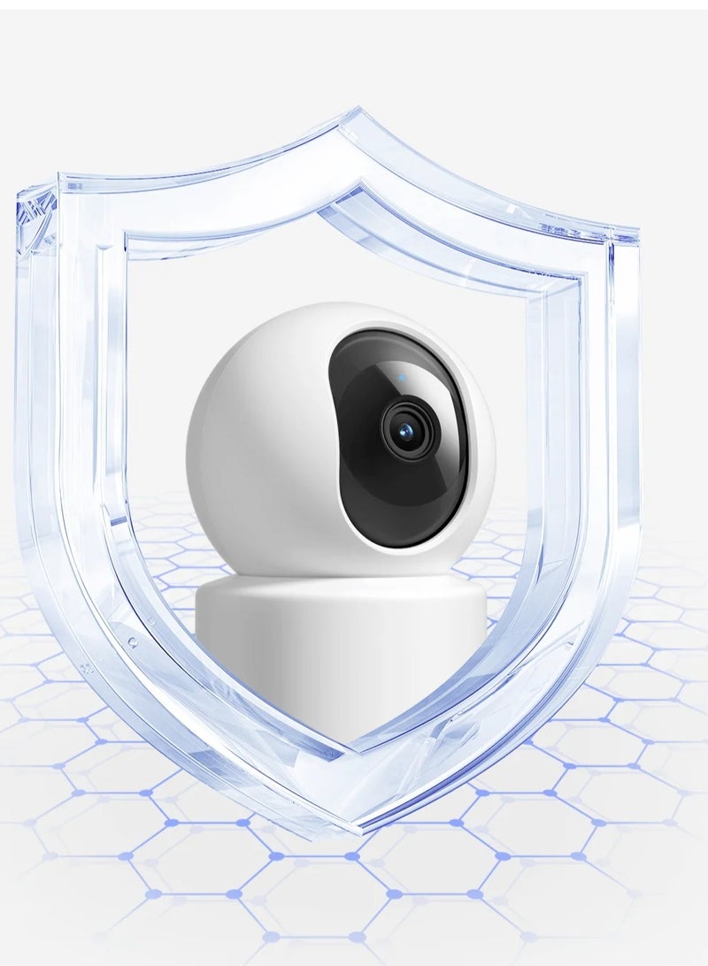 Camera Smart Security C301 Xiaomi Indoor Camera for Home Protection Ultra Clear 2K Image Quality Small Size New Release 2024 (White)