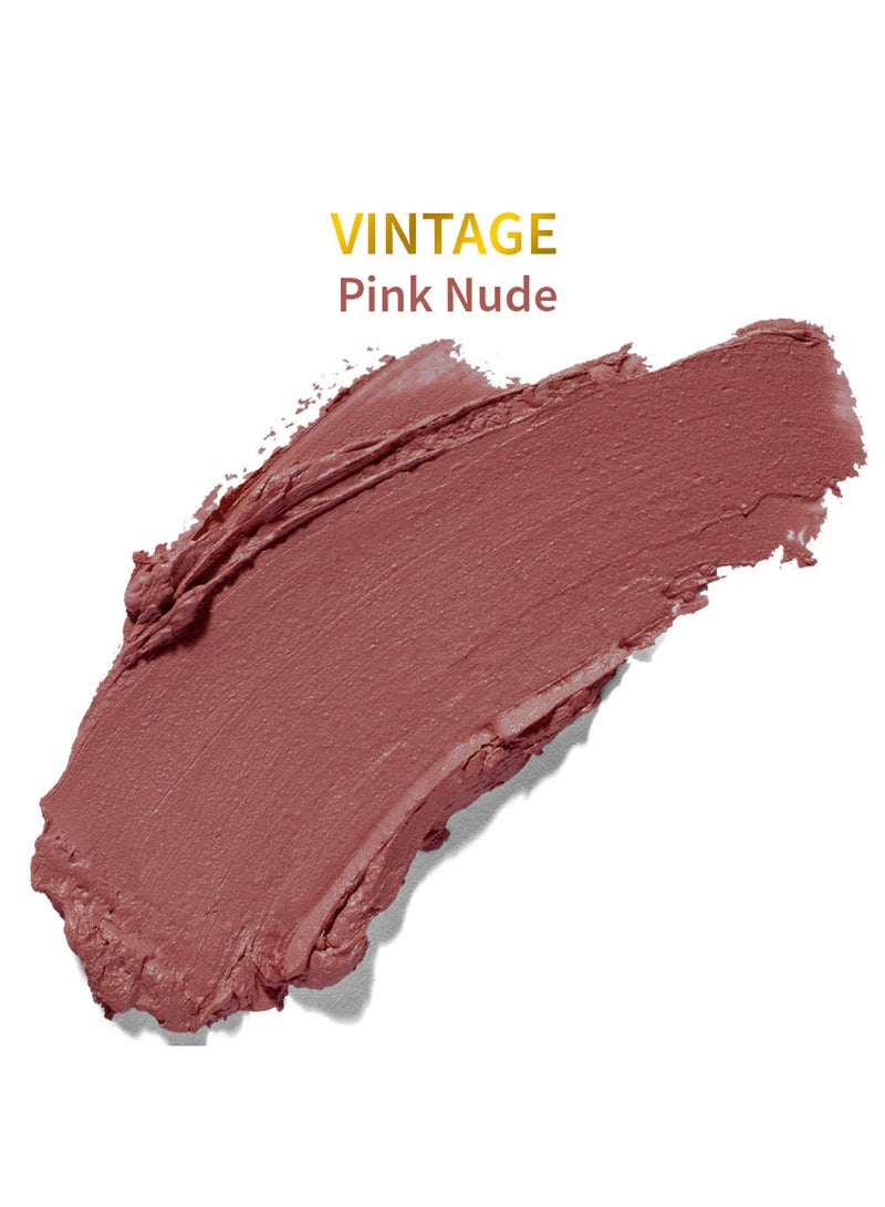 Brown Matte Luxe Lipstick Nude Pink Vintage For Velvel Matte Finishhigh