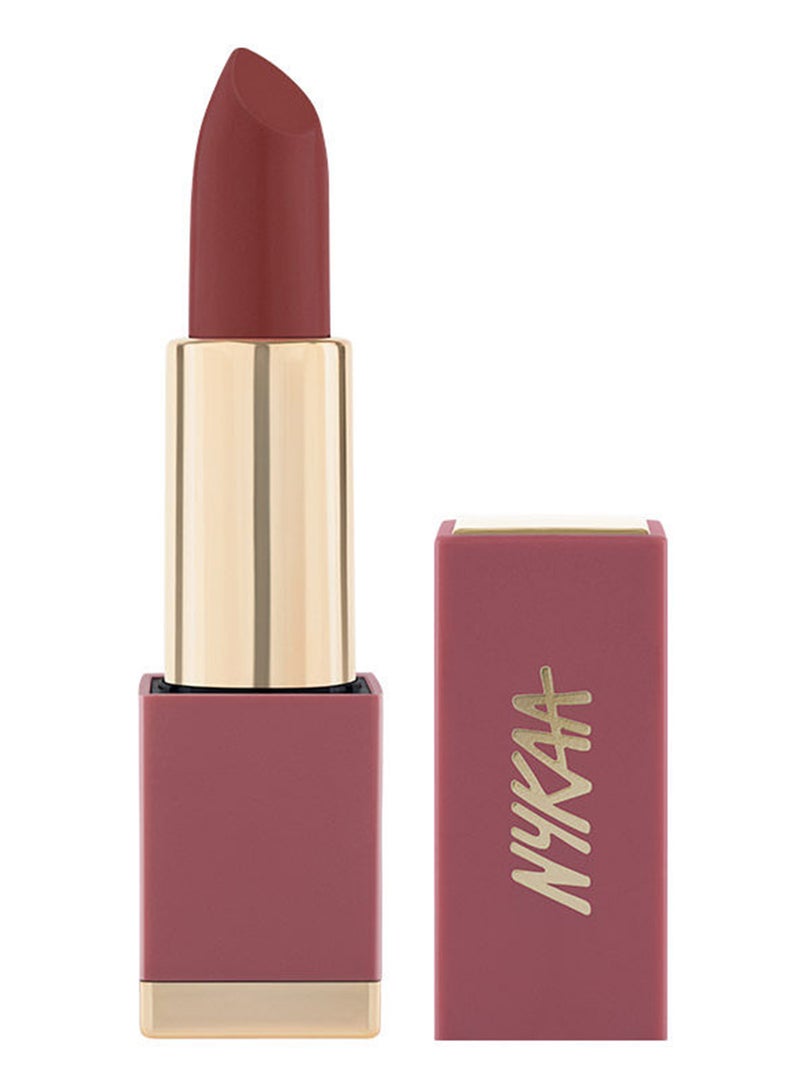 Brown Matte Luxe Lipstick Nude Pink Vintage For Velvel Matte Finishhigh