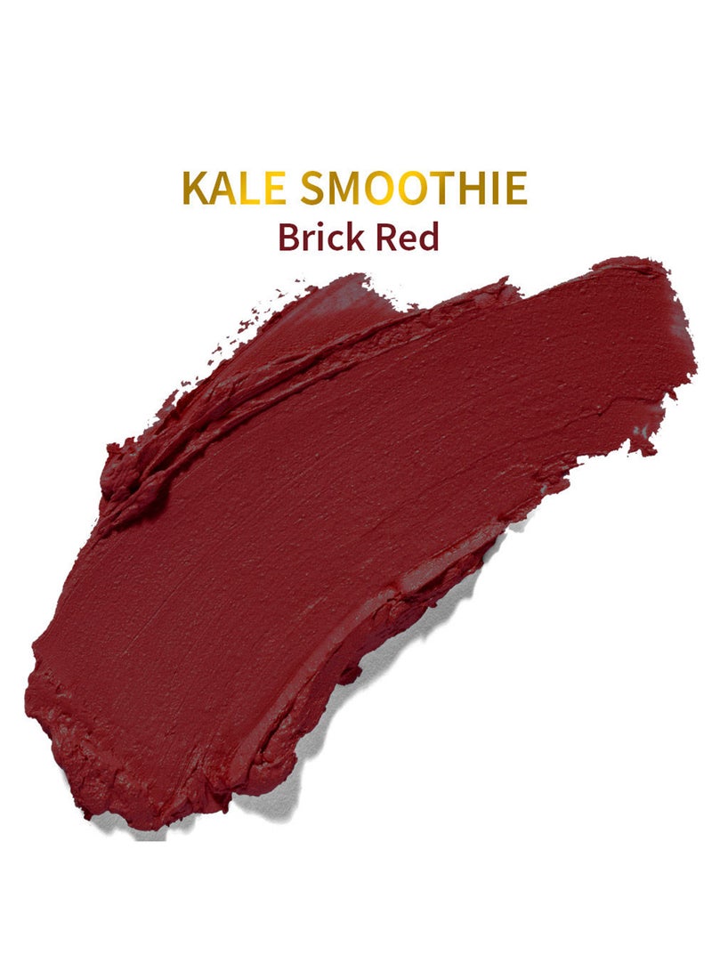 Brown Matte Luxe Lipstick Red Kale Smoothie For Velvel Matte Finishhigh