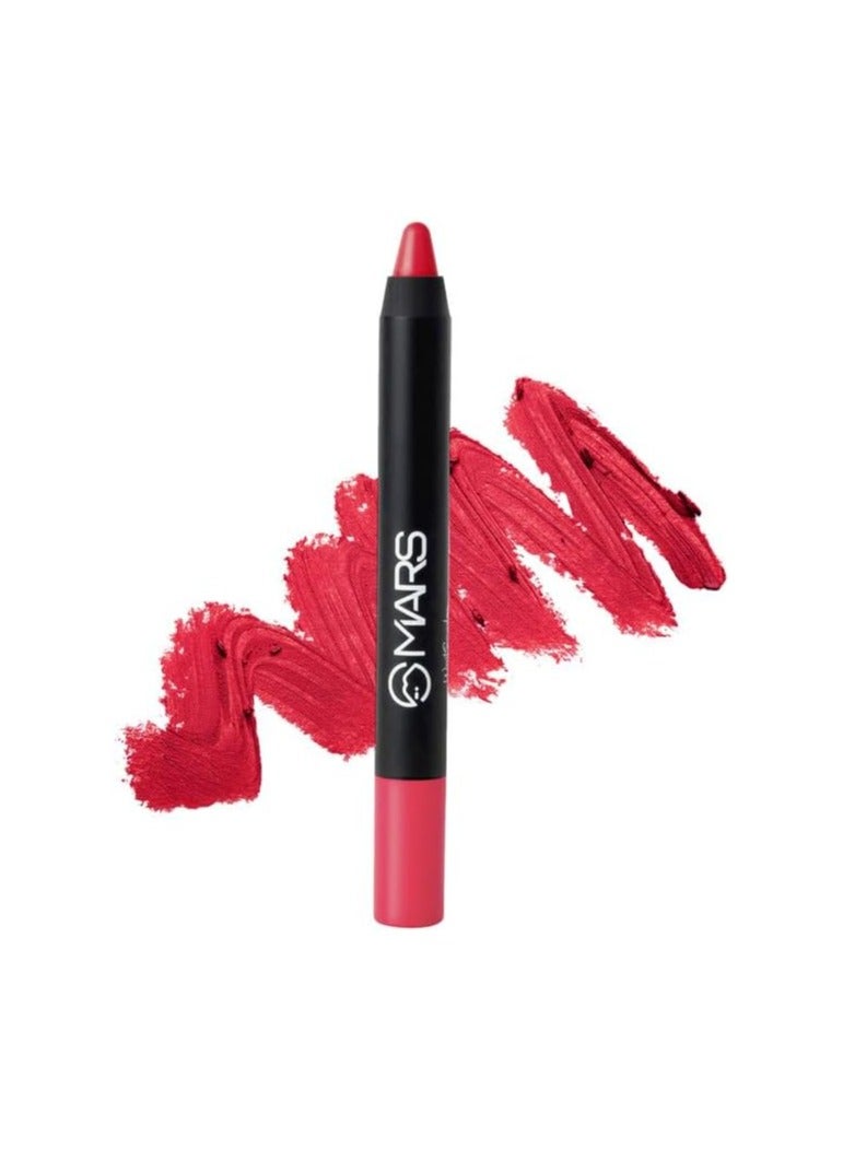Long Lasting Crayon Lipstick up to 12 Hours Stay | Matte Finish | Waterproof | Won't Smudge Won't Budge Lip Crayon (3.5 gm) 18-I Am Confident