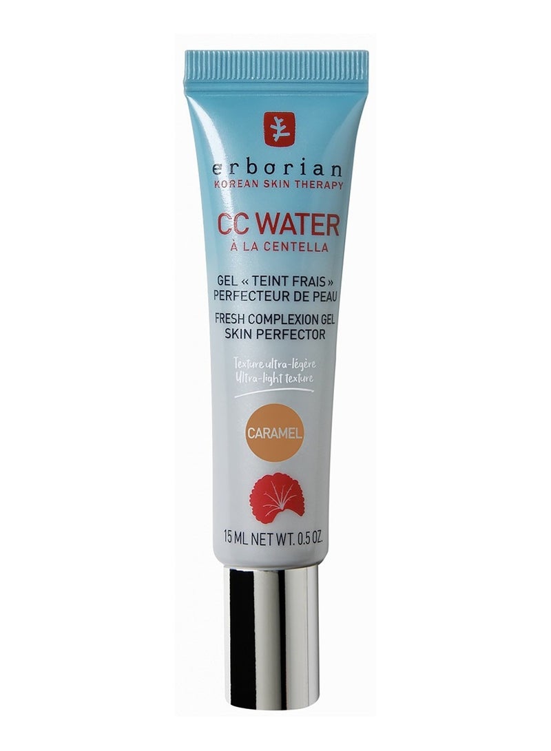 erborian ERBORIAN CC Water Ala Centella Gel Skin Perfector Caramel - Hydrating & Radiance Boosting Face Gel 15ml