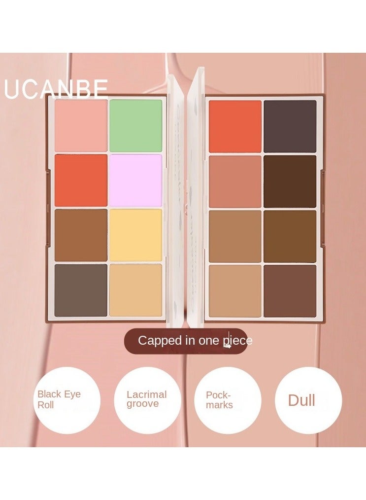 UCANBE Multi-Color Concealer Palette for Precise Coverage & Natural Contouring