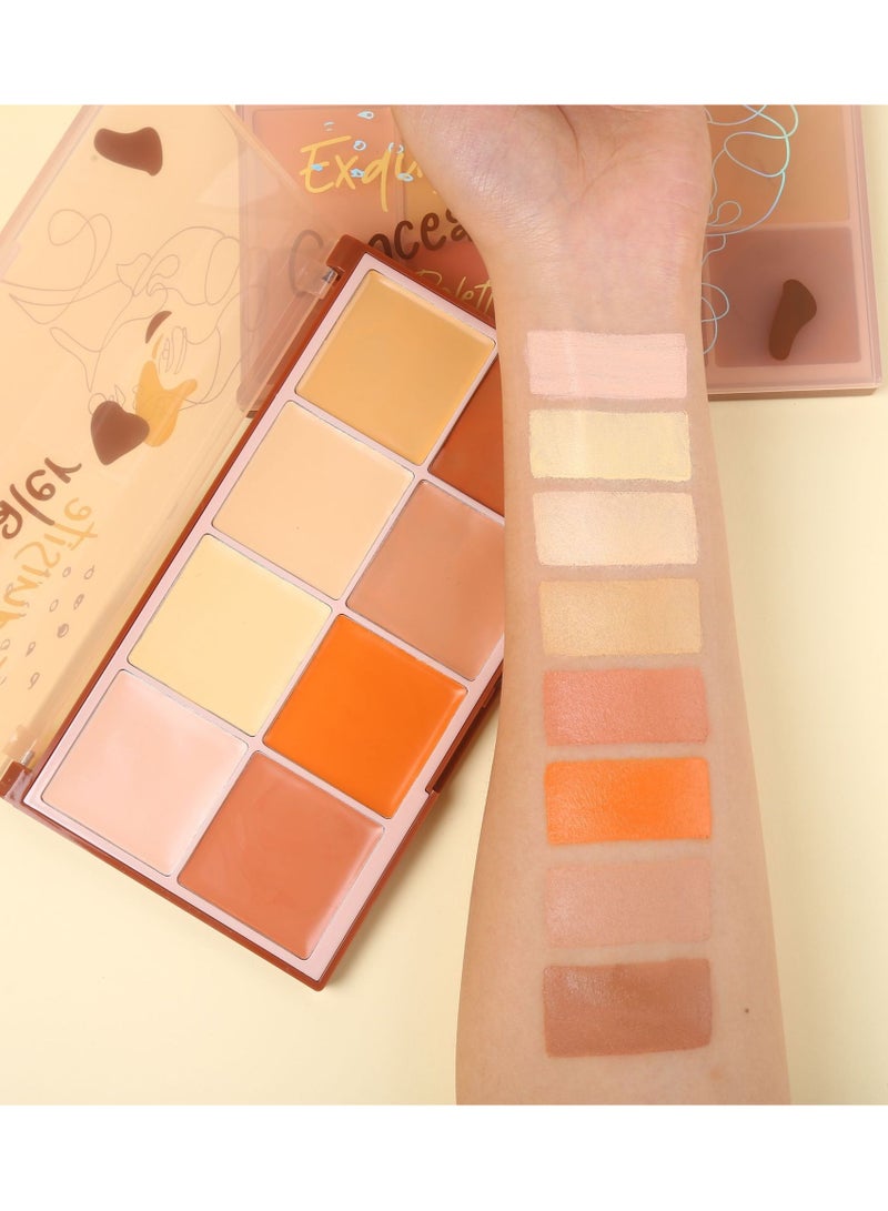 UCANBE Multi-Color Concealer Palette for Precise Coverage & Natural Contouring