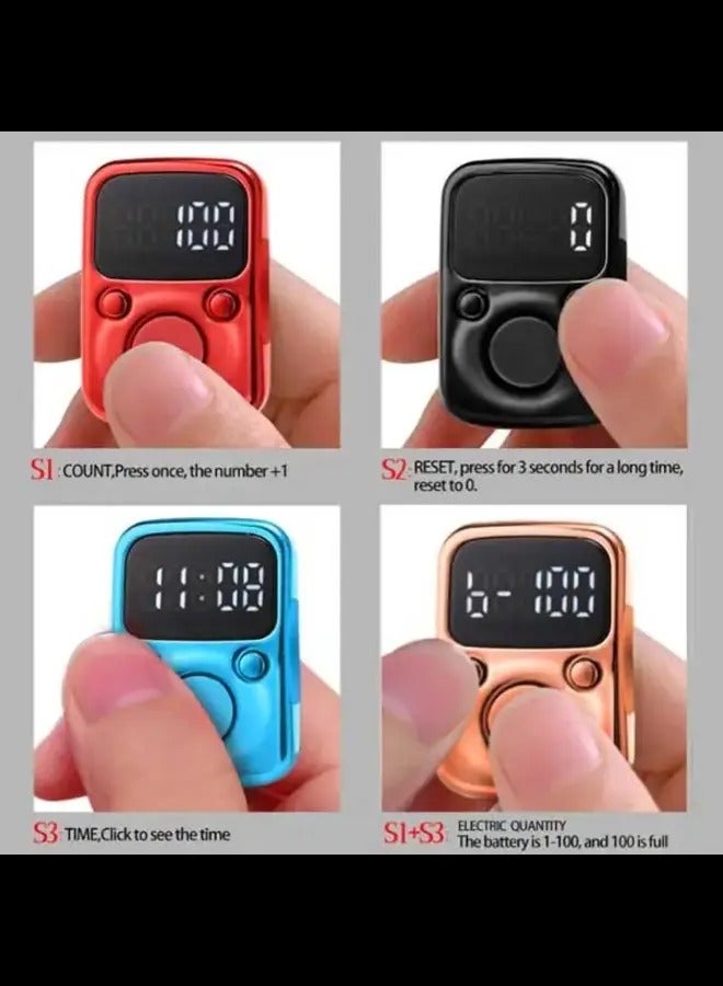 Electric Finger Tally Counter with LED Display: Accurate Counting at Your Fingertips