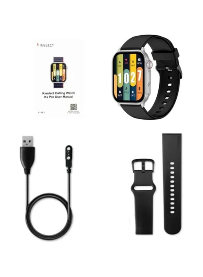 Kieslect Ks 3 Smart Calling Watch - Black