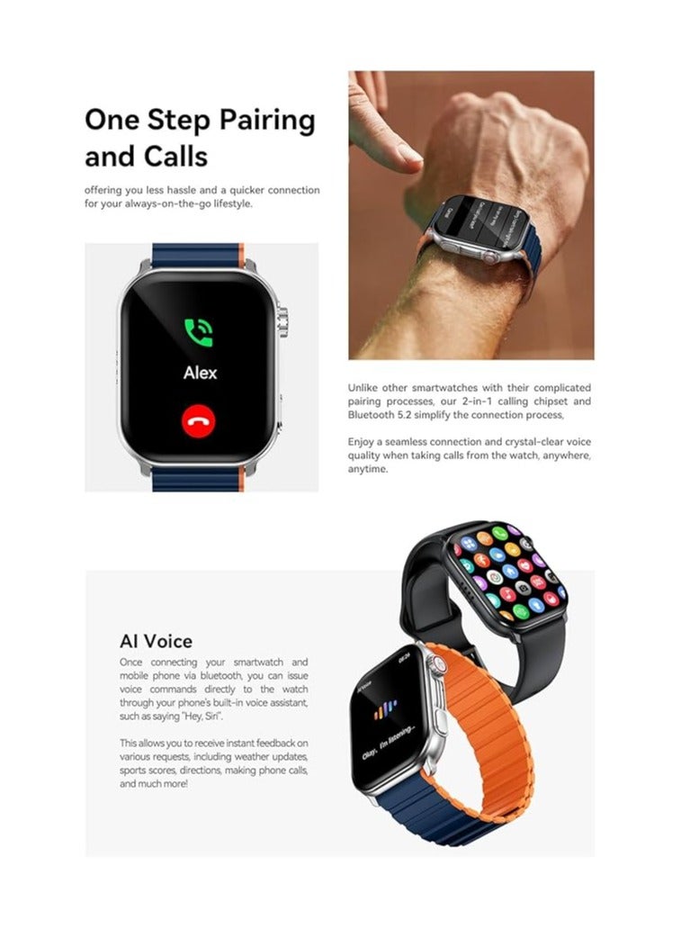 Kieslect Ks 3 Smart Calling Watch - Black