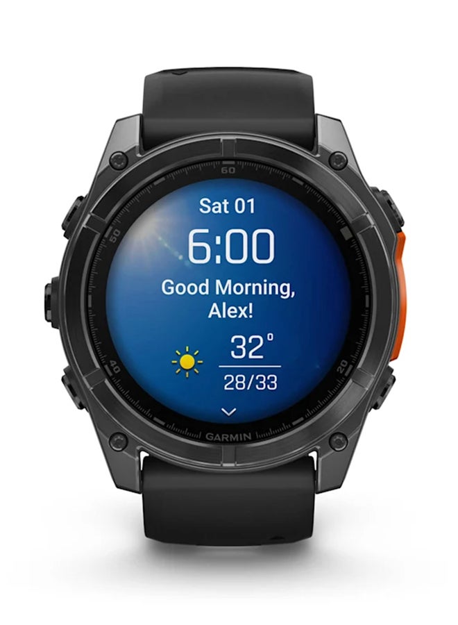 Fenix 8 - 51MM - Up To 29 Days Battery Life - 1.4