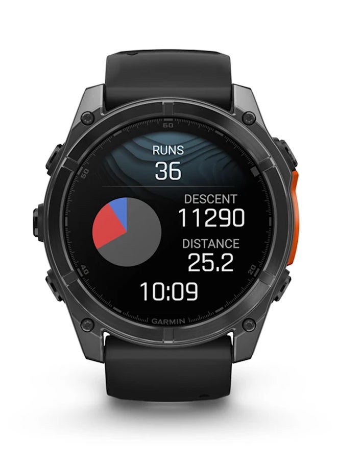 Fenix 8 - 51MM - Up To 29 Days Battery Life - 1.4