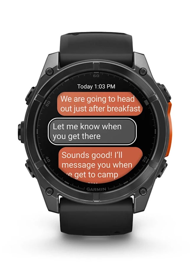 Fenix 8 - 51MM - Up To 29 Days Battery Life - 1.4