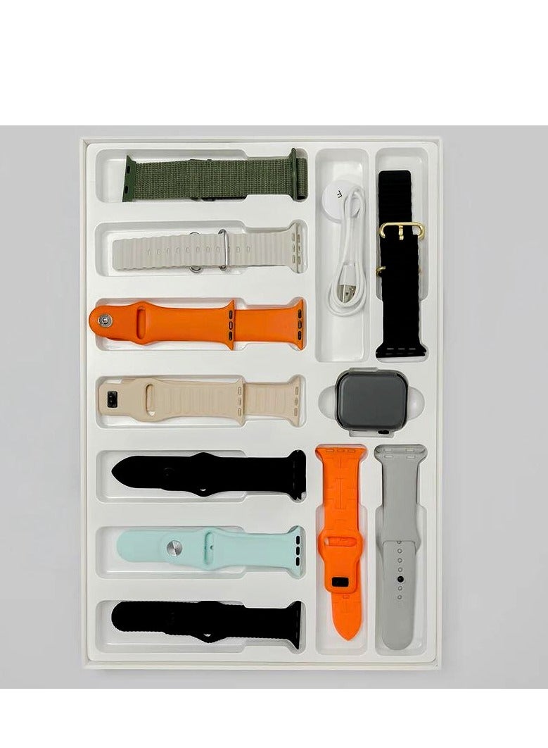 WS-56 MAX Smart watch with 10 Interchangeable Watch Straps