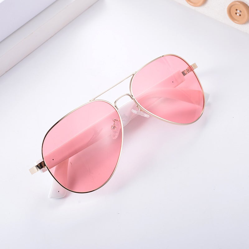 Smart Glasses MZ01 Bluetooth UV380 Polarized Chargeable MZ01Gradually pink（Polarized light）