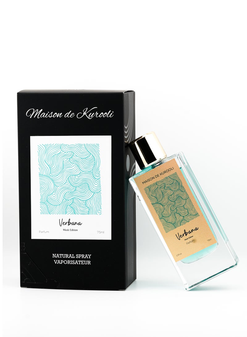 Verbana Musk Edition Eau De Parfum For Men 75ml