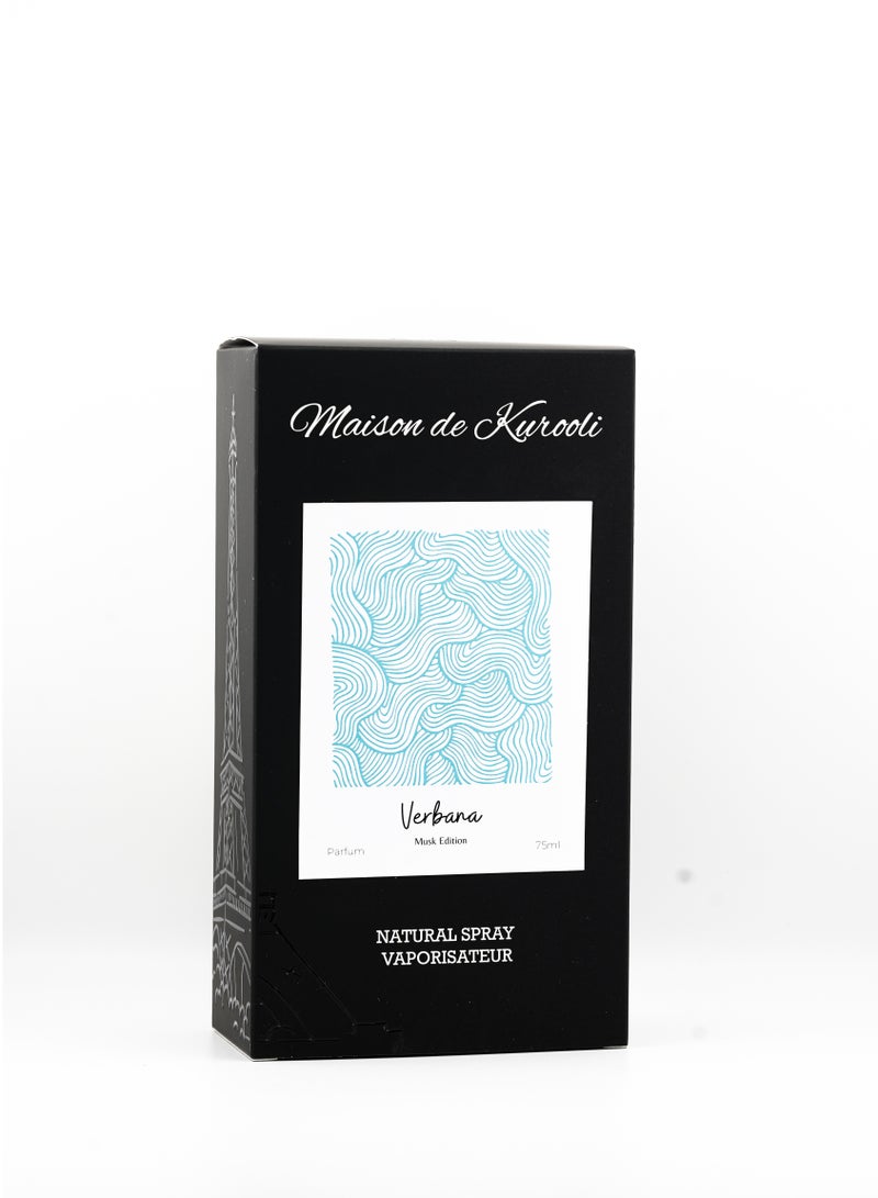 Verbana Musk Edition Eau De Parfum For Men 75ml