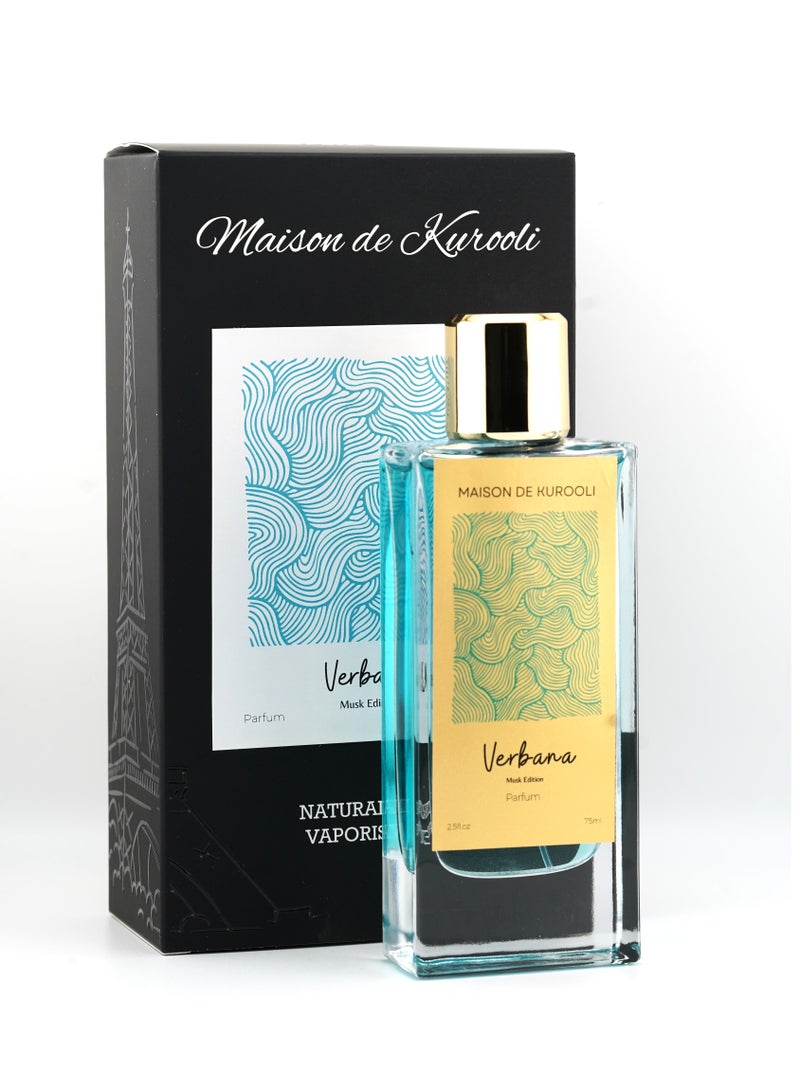 Verbana Musk Edition Eau De Parfum For Men 75ml