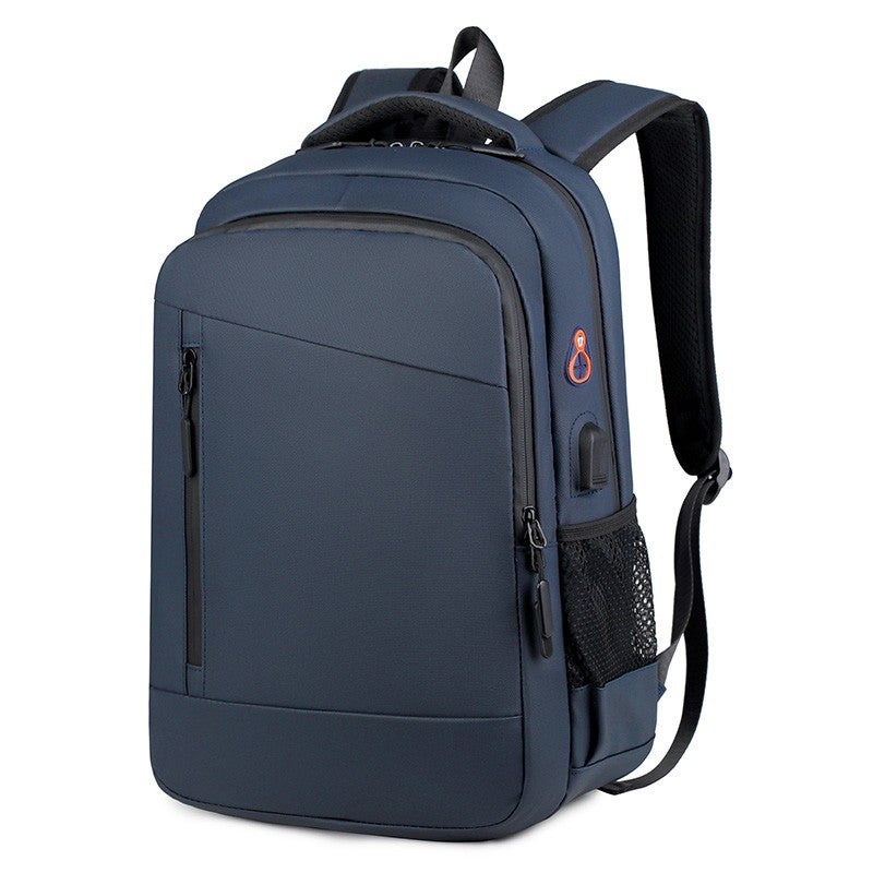 New Business Laptop Backpack Waterproof 2309 Dark blue