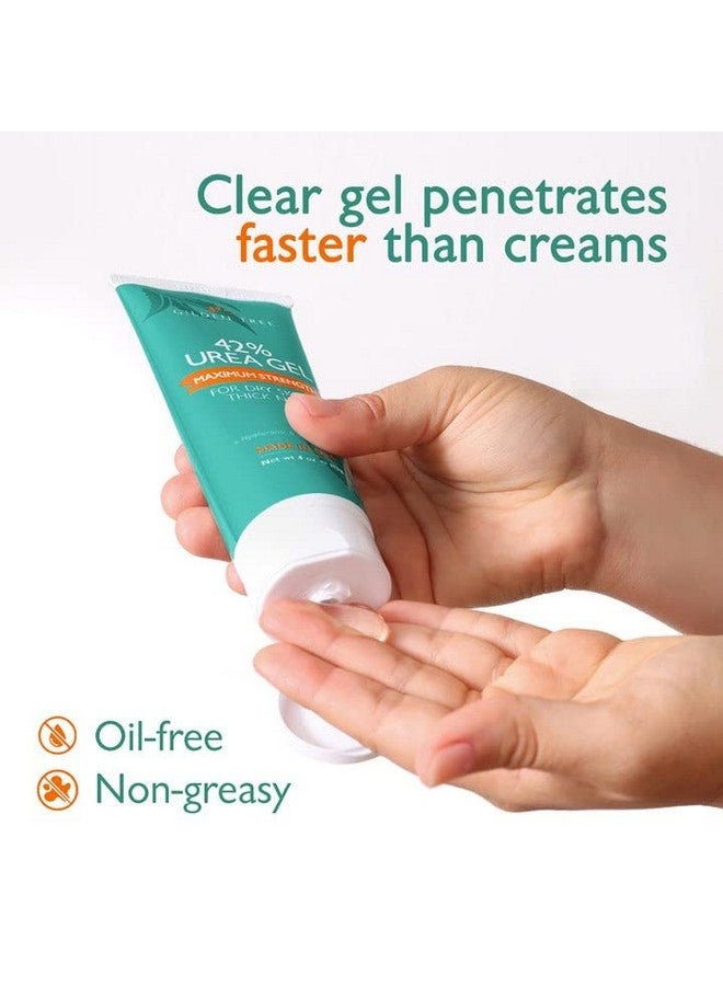 Urea Gel 42 Percent For Feet Maximum Strength Softens Cracked Heel Calluses & Thick Toenails