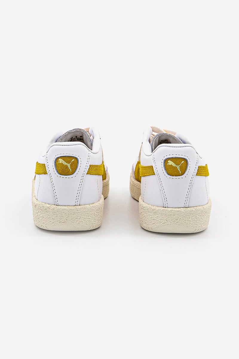 Kid Girls Oslo City PRM Footwear, White and Lemon and Grey