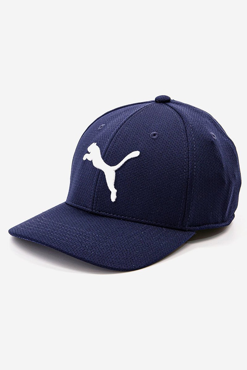 Men Embroidered Logo Cap, Navy Blue