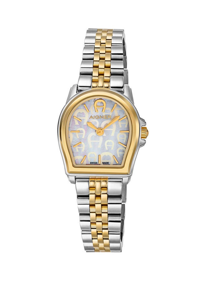 Women's Analog Asymmetrical Shape Metal Wrist Watch ARWLG4810003 - 30 Mm