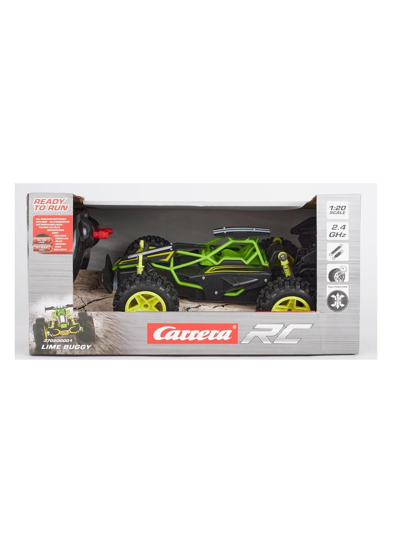 Lime Buggy B/O Remote Control | Full Suspension, Off-Road Fun | Materi l : Plastic | Age Group : 6Years+