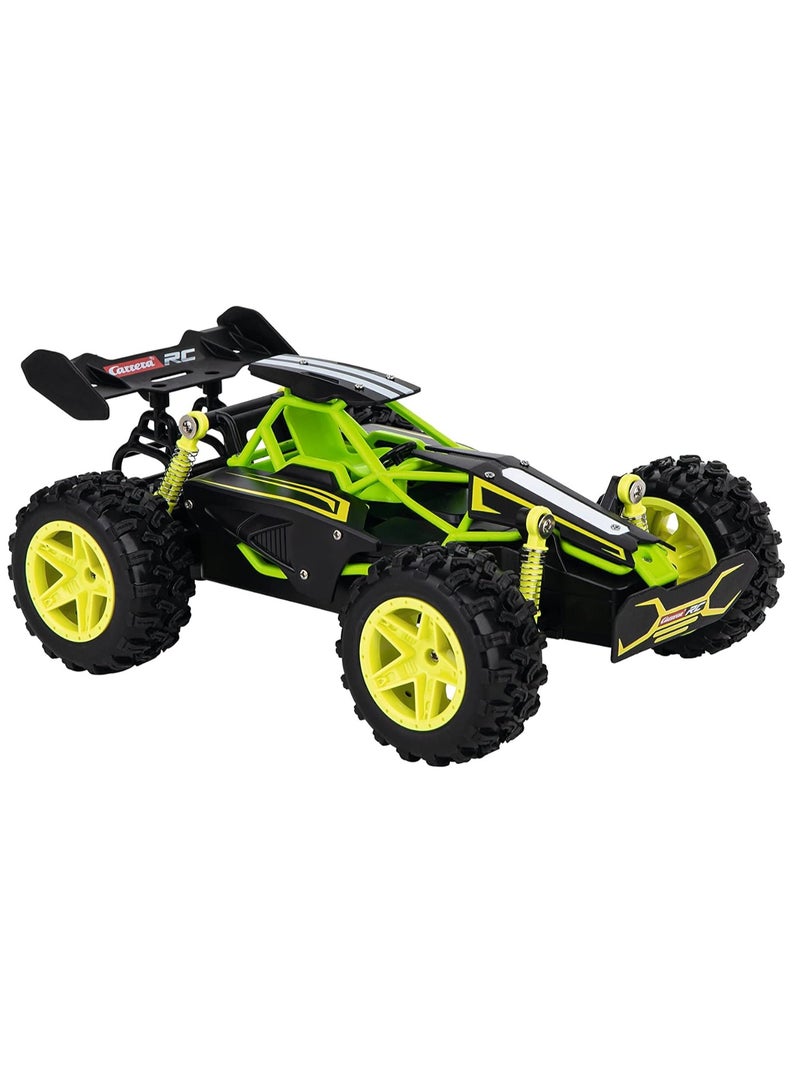 Lime Buggy B/O Remote Control | Full Suspension, Off-Road Fun | Materi l : Plastic | Age Group : 6Years+