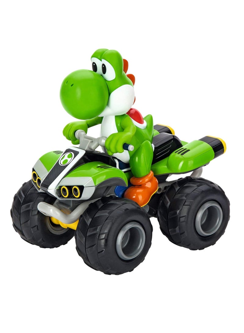 Nintendo Mario Kart 8 Yoshi 1:20 RC Vehicle | Plastic | Unisex | Differential Gear, Pneumatic Tires, Full-Spring Suspension | Ages 6+