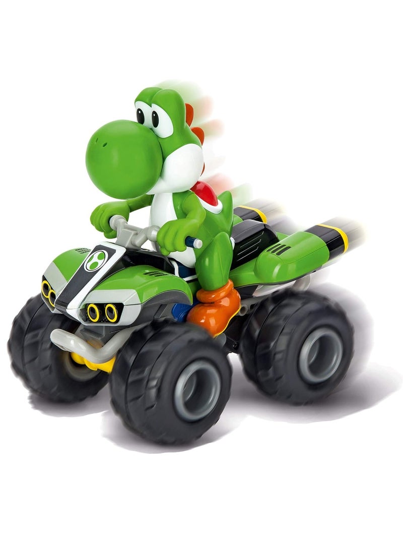 Nintendo Mario Kart 8 Yoshi 1:20 RC Vehicle | Plastic | Unisex | Differential Gear, Pneumatic Tires, Full-Spring Suspension | Ages 6+